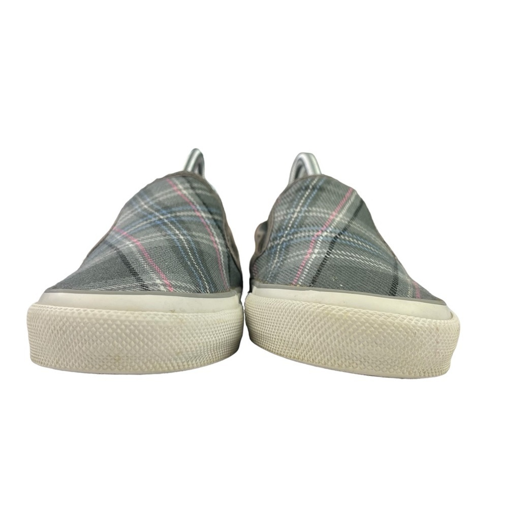 Converse Sneakers Unisex W7.5 M6 Plaid Slip On Shoes - Picture 8 of 11